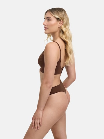 cfab (formerly creamy fabrics) Push-up BH in Bruin