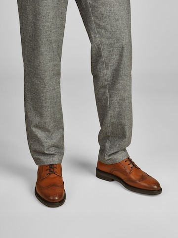 HECHTER PARIS Schnürschuh in Braun