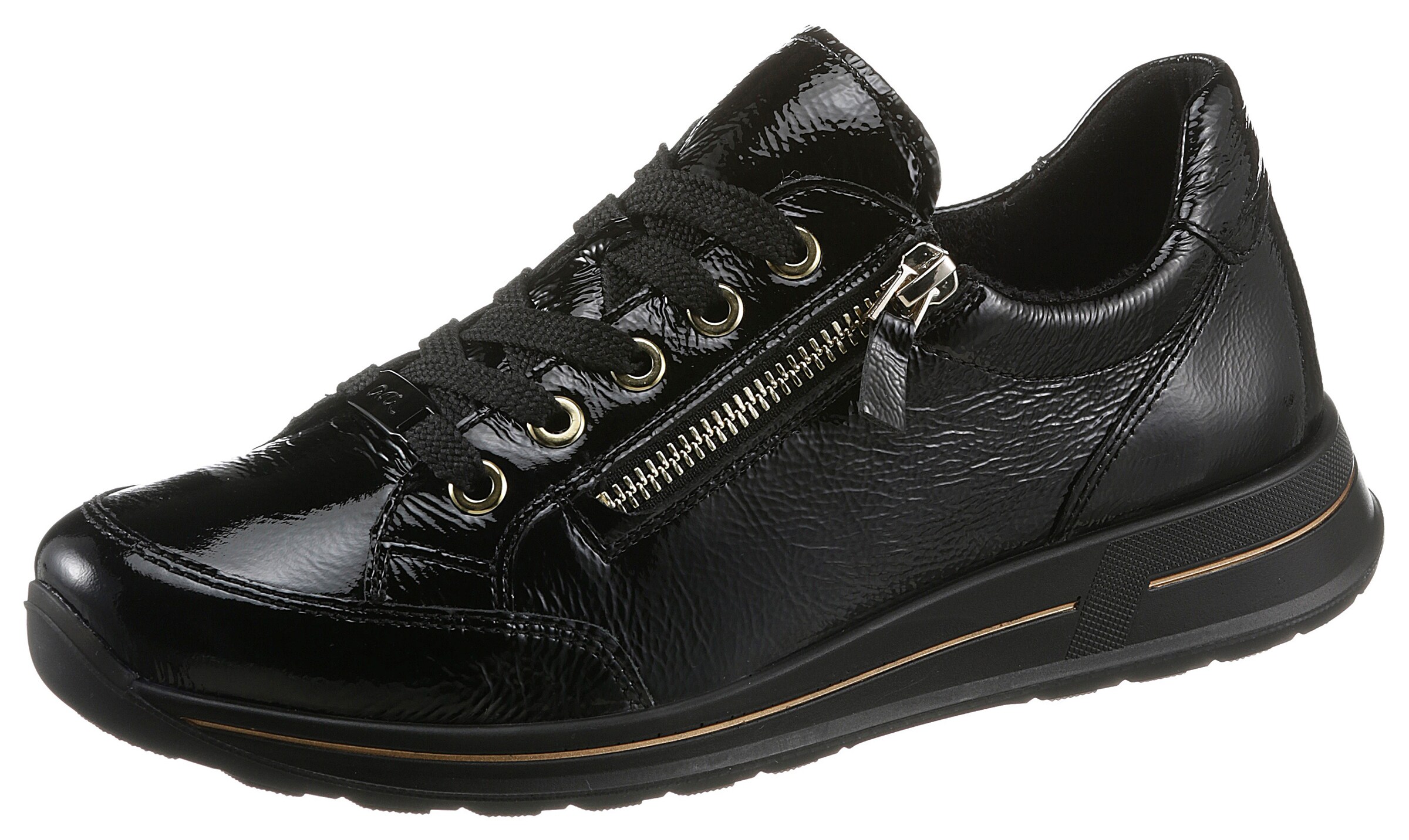 ARA Sneakers laag in Zwart: voorkant