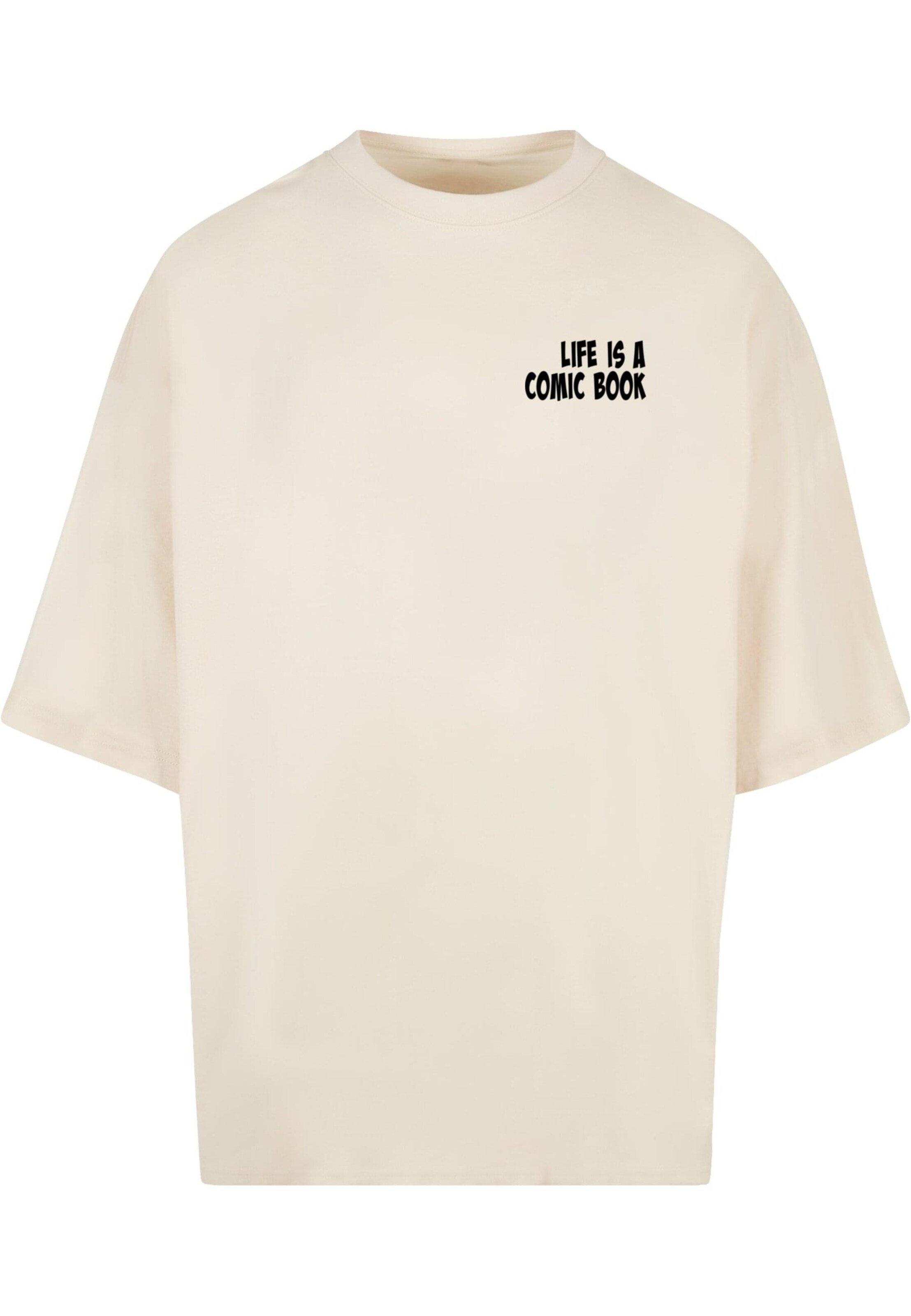 T-Shirt 'Book Comic' Merchcode en blanc : devant