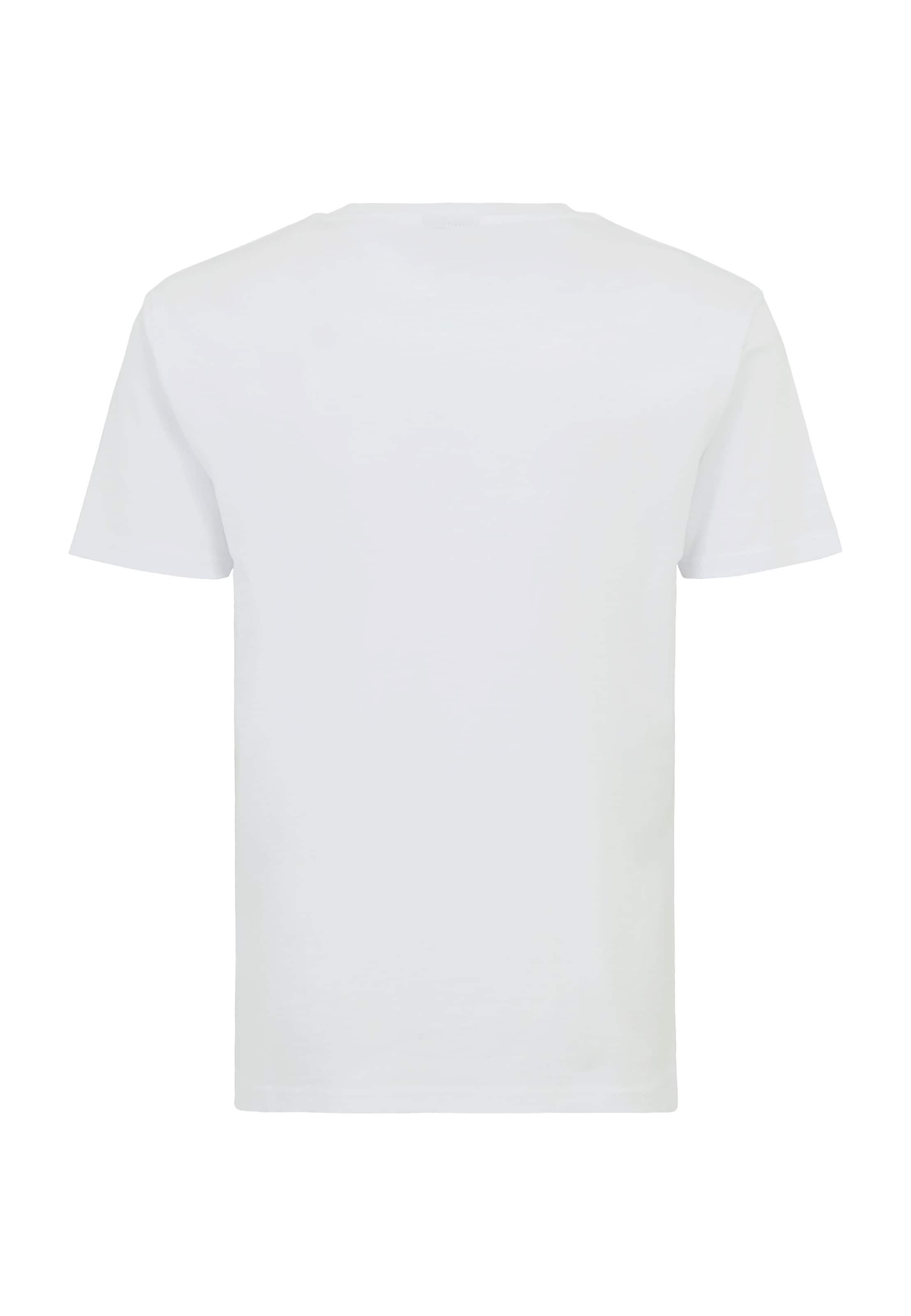 Oldskull Shirt 'Plain Basic' in White
