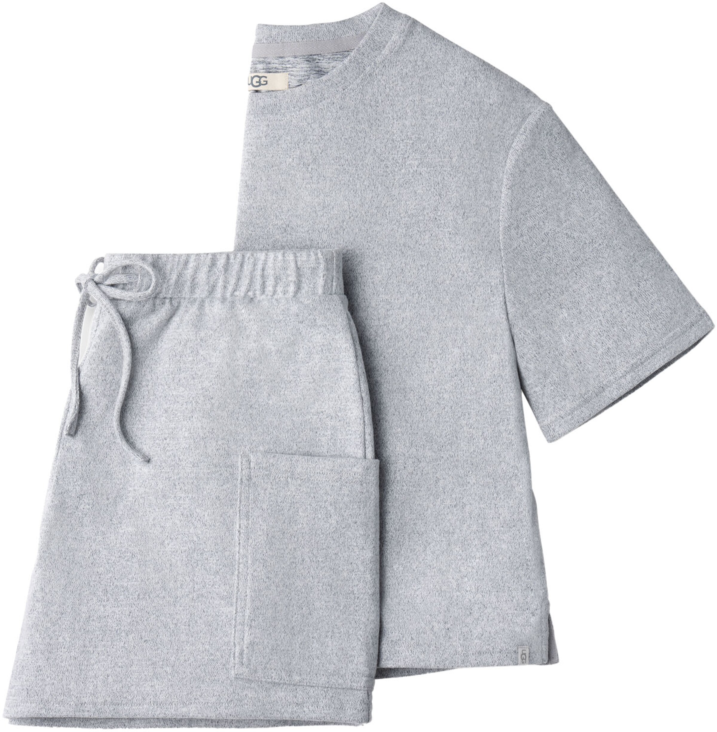 UGG Short Pajama Set in Grey