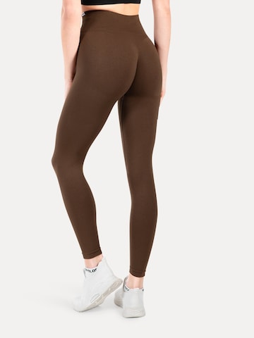 Smilodox Skinny Leggings 'Adrielle' in Braun