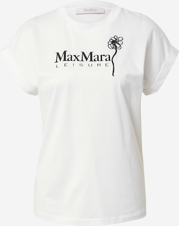 Max Mara LeisureMajica 'BOLIVAR' - bijela boja: prednji dio