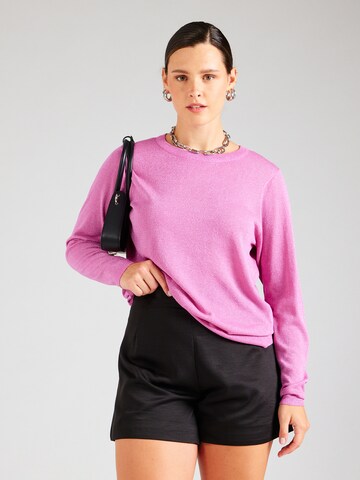 ONLY Carmakoma Sweater in Pink: front