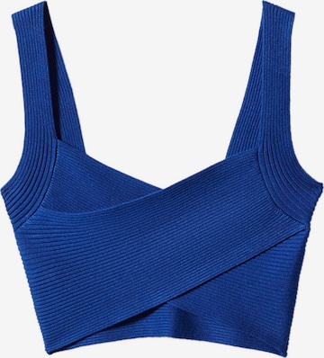 MANGO Top 'EVA' in Blau: predná strana