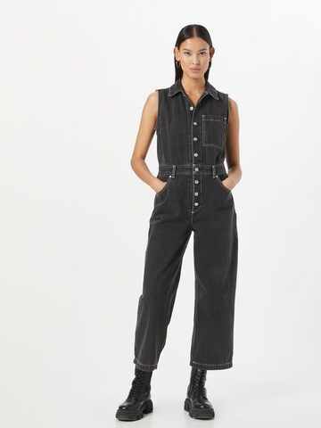 LEVI'S ® Kezeslábas 'Sleeveless Jumpsuit' - fekete: elől