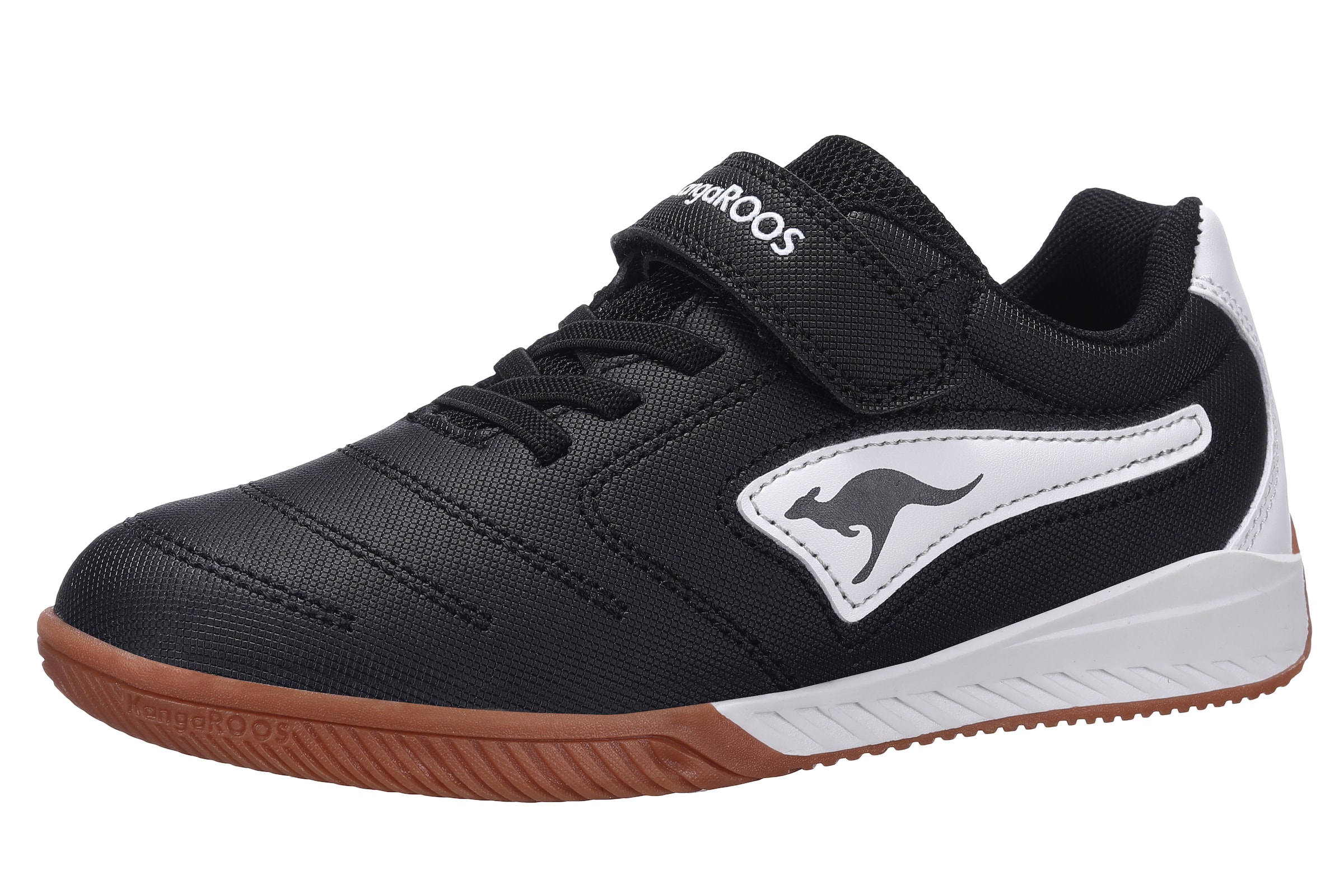 KangaROOS Athletic Shoes in Black: front