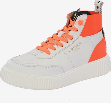 Baskets hautes 'OLISA' Crickit en orange : devant