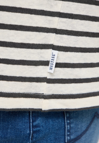 MUSTANG Shirt ' Style Amy ' in Beige