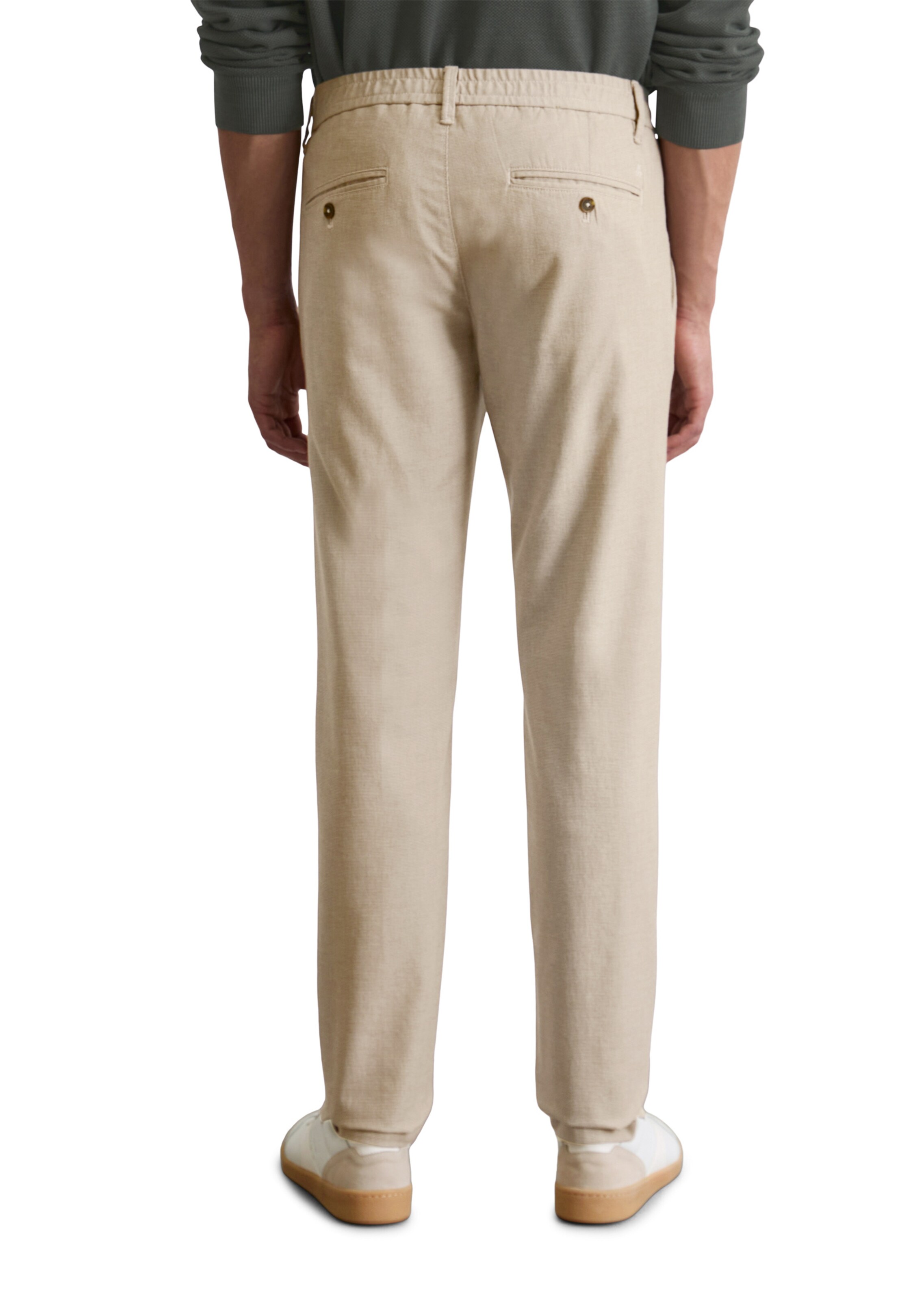 Marc O&#x27;Polo Regular Chino Pants &#x27;Stig Jogger&#x27; in Brown