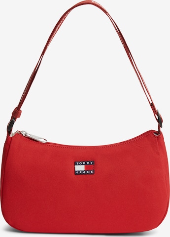 Sac bandoulière 'ESS DAILY' Tommy Jeans en rouge : devant