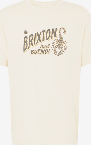 T-Shirt 'VINTON' Brixton en beige : devant