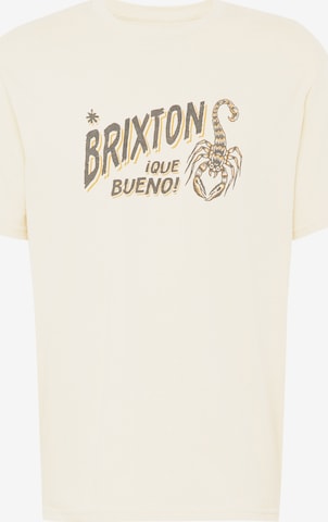 T-Shirt 'VINTON' Brixton en beige : devant