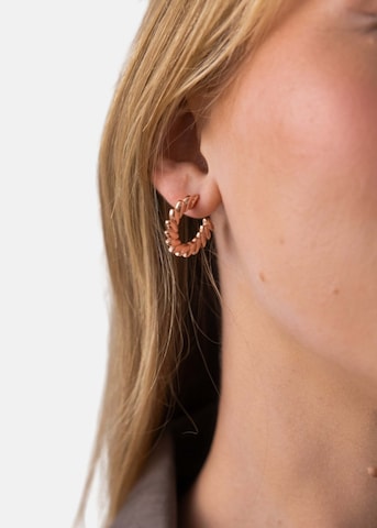 Boucles d'oreilles 'Big Leaf' PURELEI en or