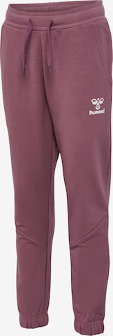 Hummel Tapered Pants 'NUTTIE' in Pink