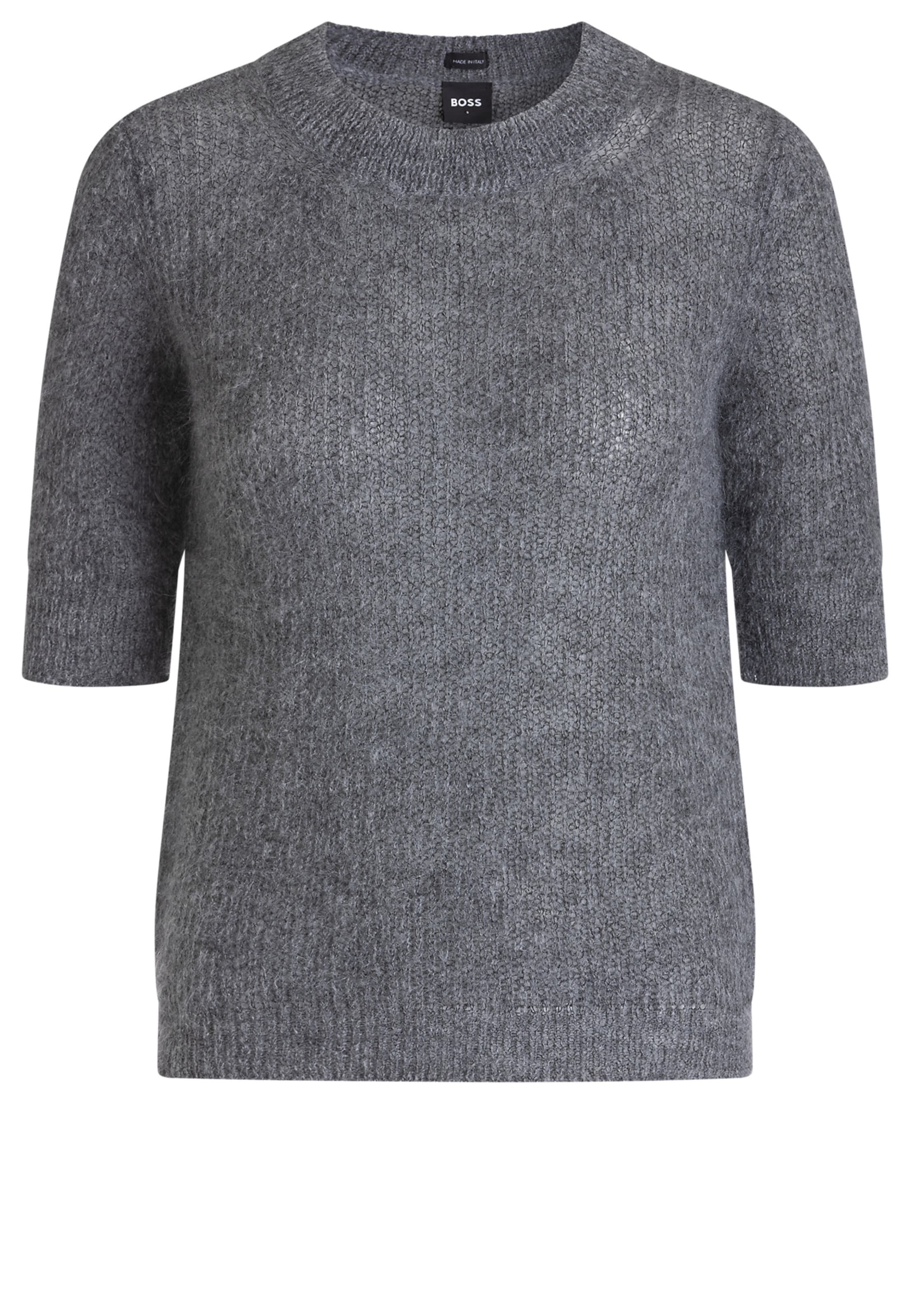 BOSS Pullover 'Fevrona' in Grau: Vorderseite