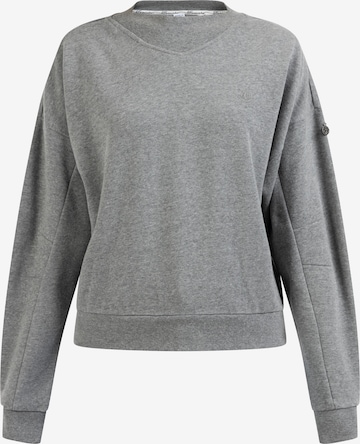 DreiMaster Vintage Sweatshirt 'Takelage' in Grijs: voorkant