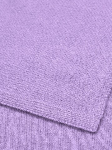 FALKE Scarf 'Pure Cashmere' in Purple: front