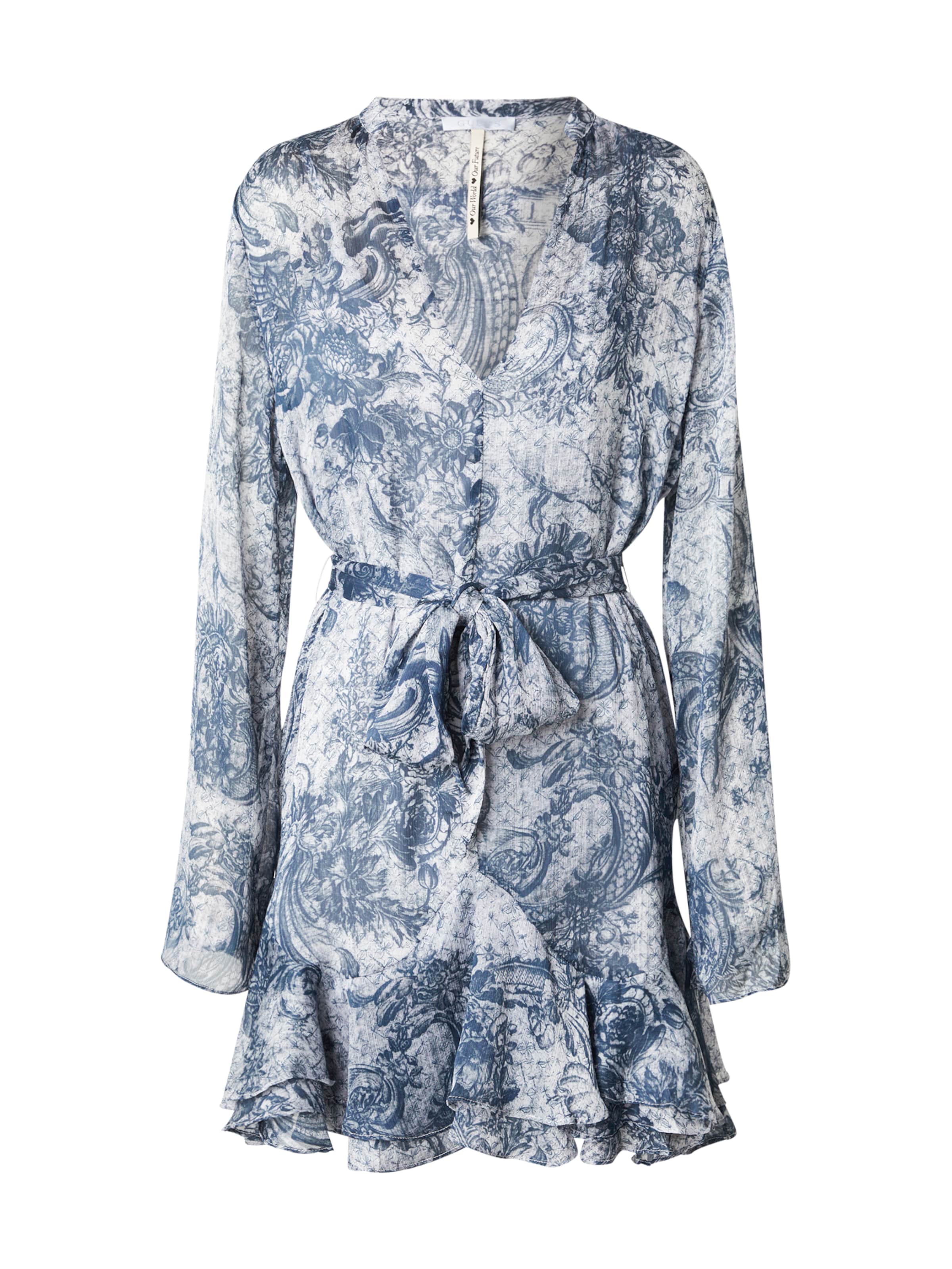 GUESS Šaty 'Sibilla' - Modrá: predná strana