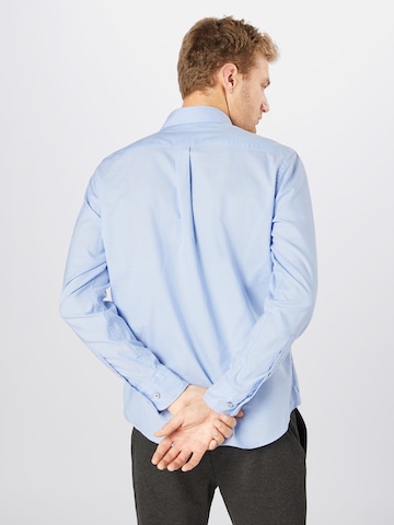 mėlyna FYNCH-HATTON Standartinis modelis Dalykinio stiliaus marškiniai 'All Season'