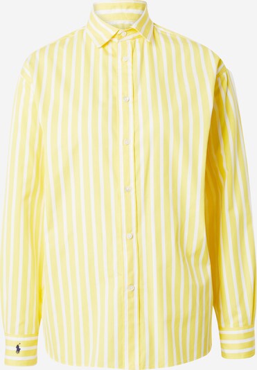 Polo Ralph Lauren Blusa em azul escuro / amarelo / branco, Vista do produto