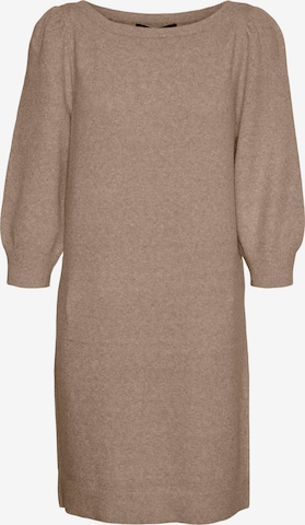 Vero Moda Tall Strickkleid 'DOFFY' in Beige: predná strana