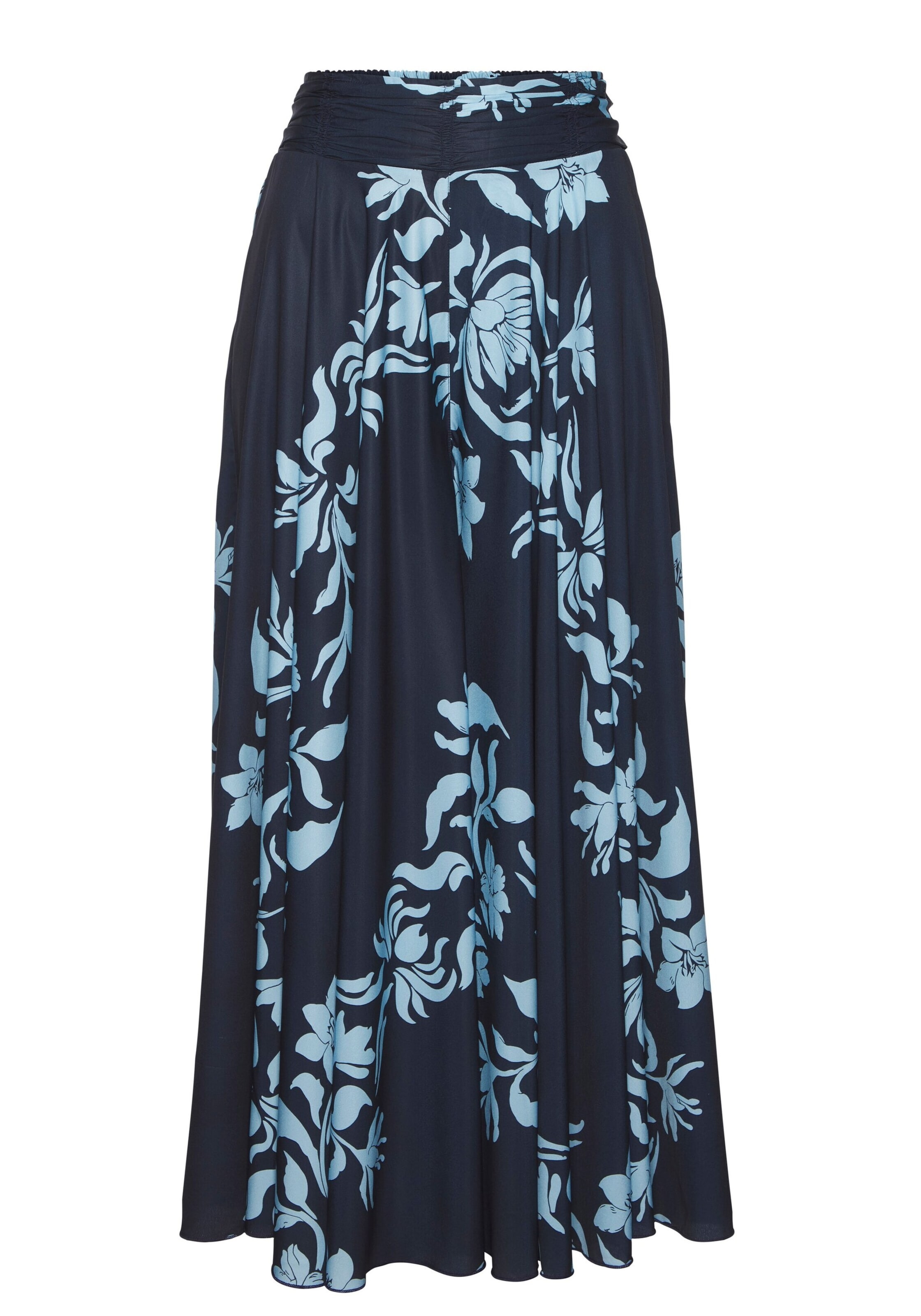LASCANA - Pierna ancha Pantalón en azul: frente