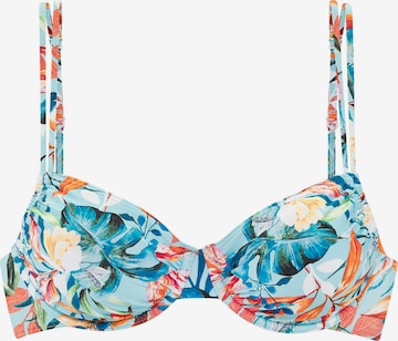 VENICE BEACHT-shirt Bikini gornji dio 'Wire-Top Caru Venice Beach' - miks boja boja: prednji dio