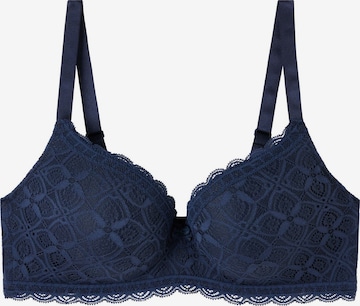 INTIMISSIMI T-shirt Bra in Blue: front