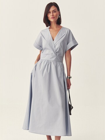 Robe 'Naja' TATUUM en bleu : devant