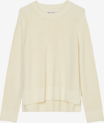 Pull-over Marc O'Polo en beige : devant