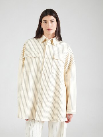 Camicia da donna di Karo Kauer in bianco: frontale