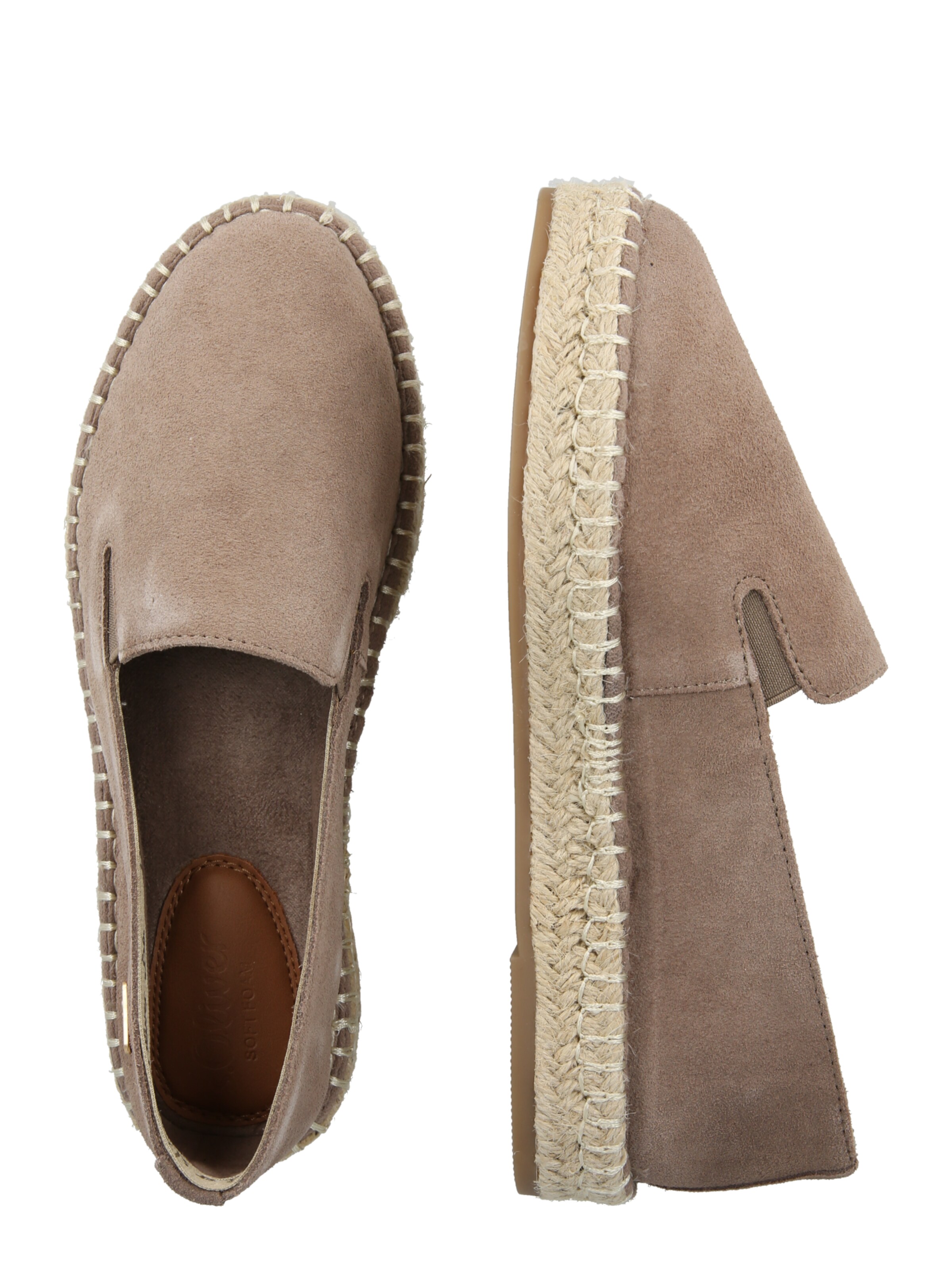 Espadrilles s.Oliver en marron