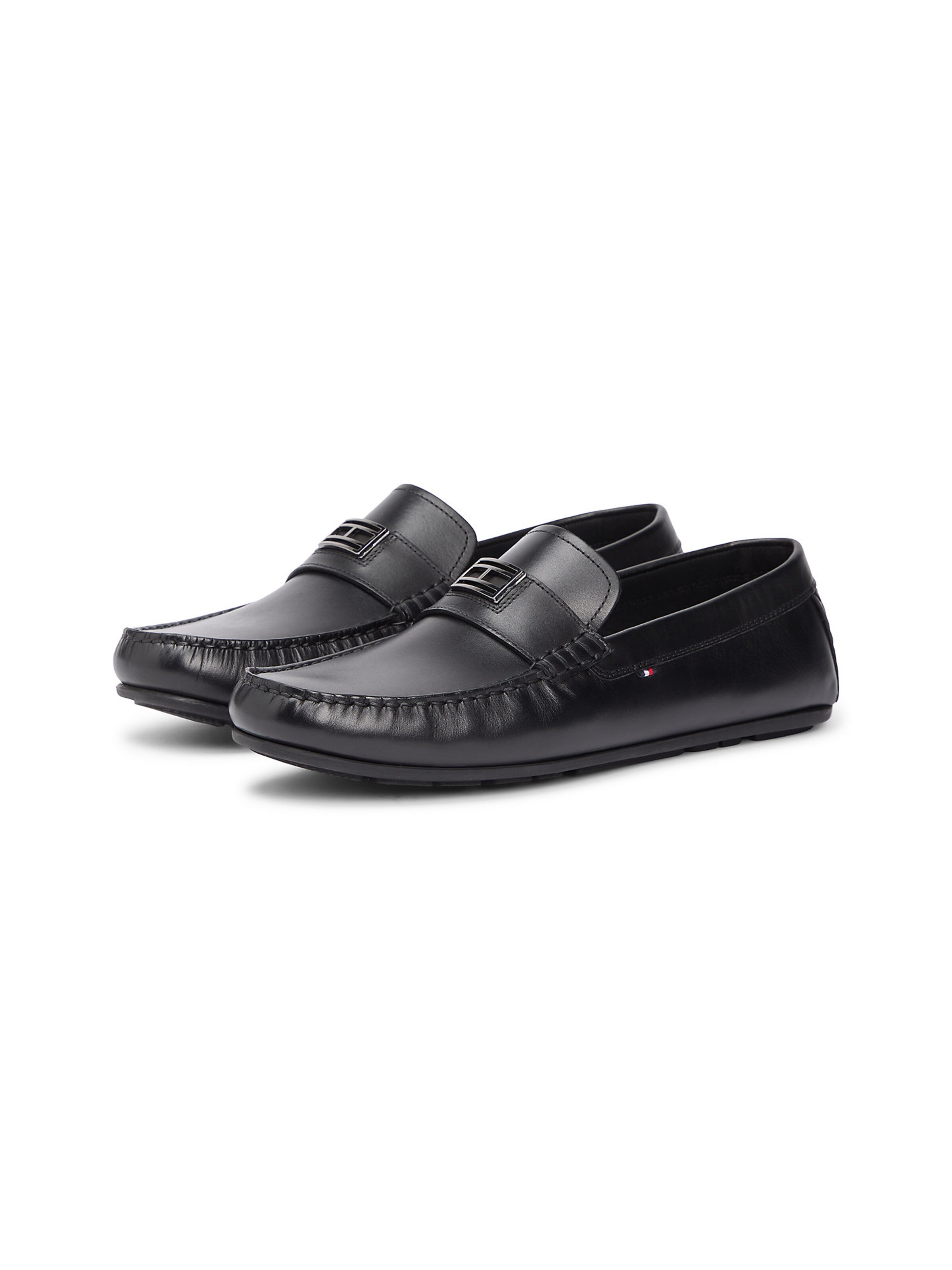 TOMMY HILFIGER Moccasins in Black