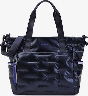 Hedgren Shopper in Blauw: voorkant