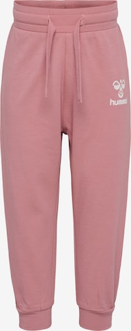 Hummel Regular Broek in Roze: voorkant