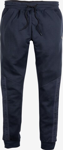Effilé Pantalon 'James' Hero en bleu : devant