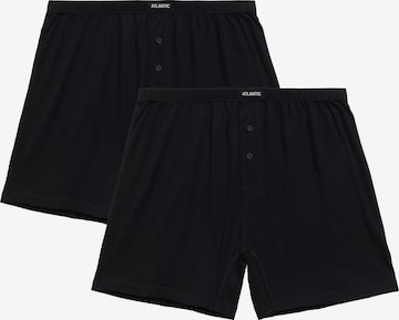 Atlantic Boxershorts 'ATLANTIC' in Schwarz: Vorderseite