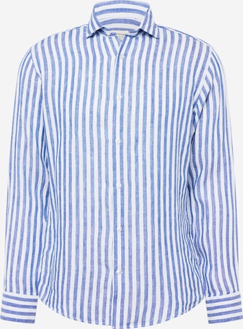 Bruun & Stengade Regular fit Button Up Shirt 'Valencia' in Blue: front