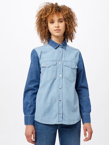 Camicia da donna di Trendyol in blu: frontale