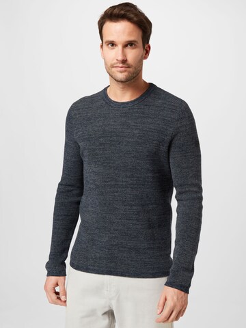 Key Largo Pullover 'FOREST' i blå: forside