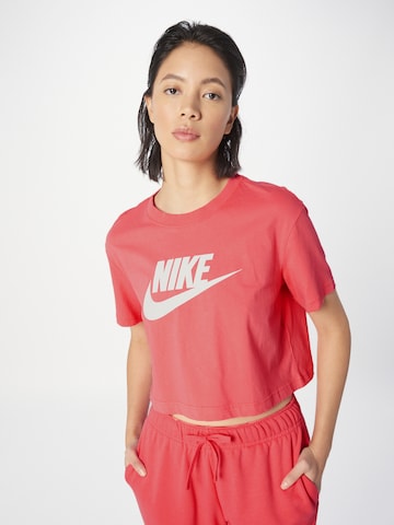 Nike Sportswear Shirt in Orange: front