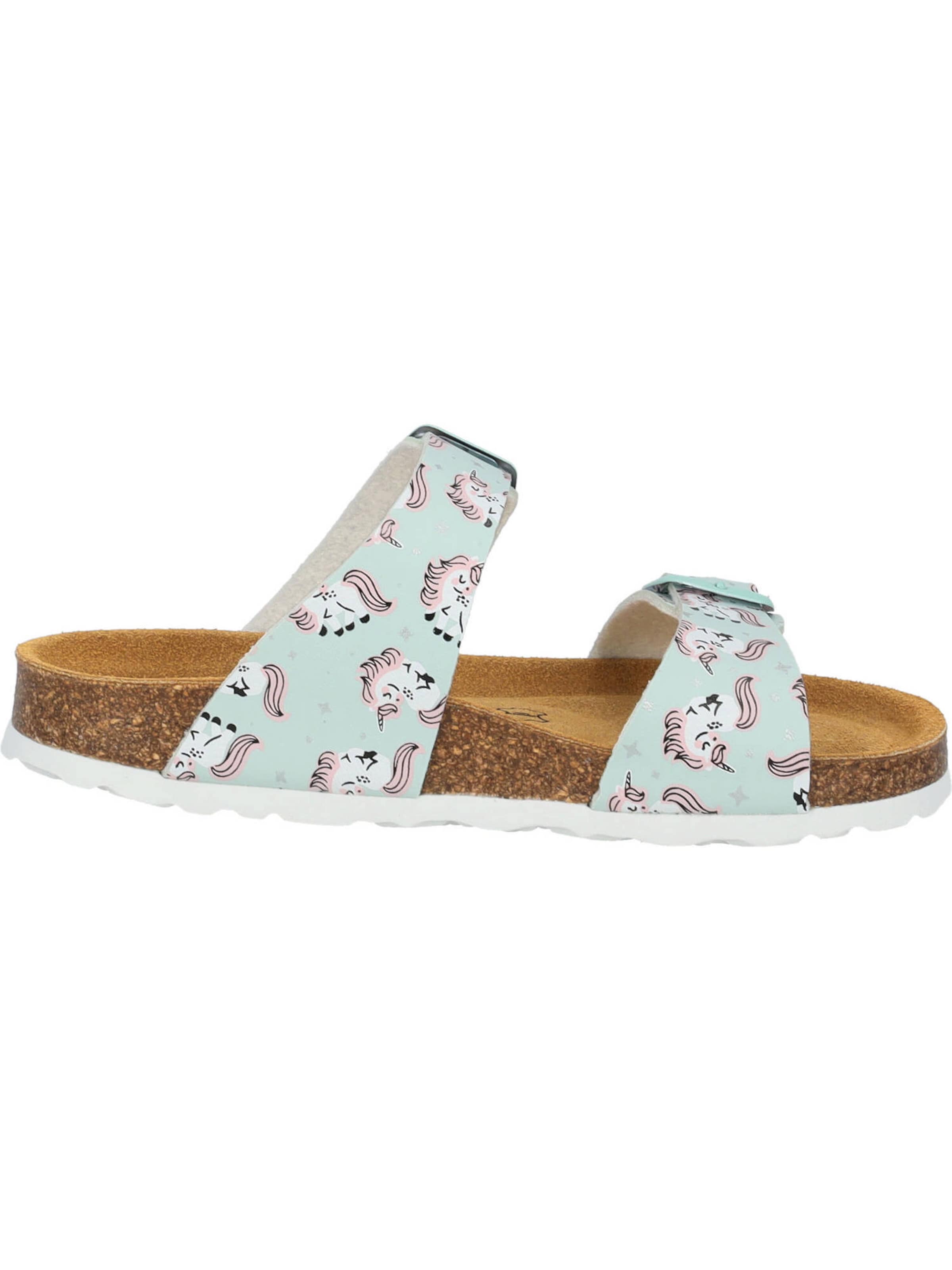 PaladoOtvorene cipele 'Samos G' - zelena boja