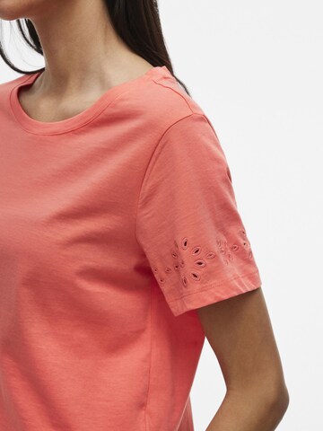 VILA Shirt in Oranje
