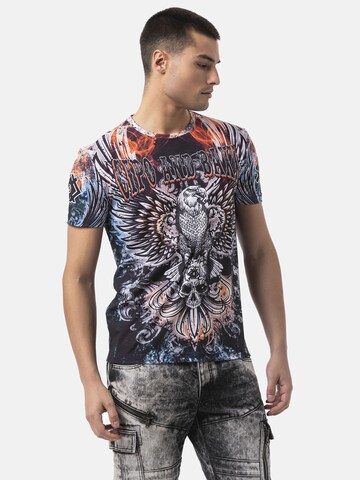 CIPO & BAXX Shirt 'CT818' in Blue