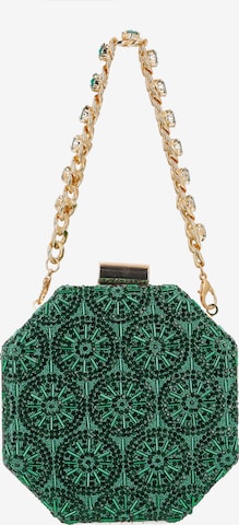 usha BLACK LABEL Clutch in Green: front