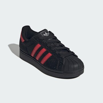 Baskets basses 'Superstar II' ADIDAS ORIGINALS en noir
