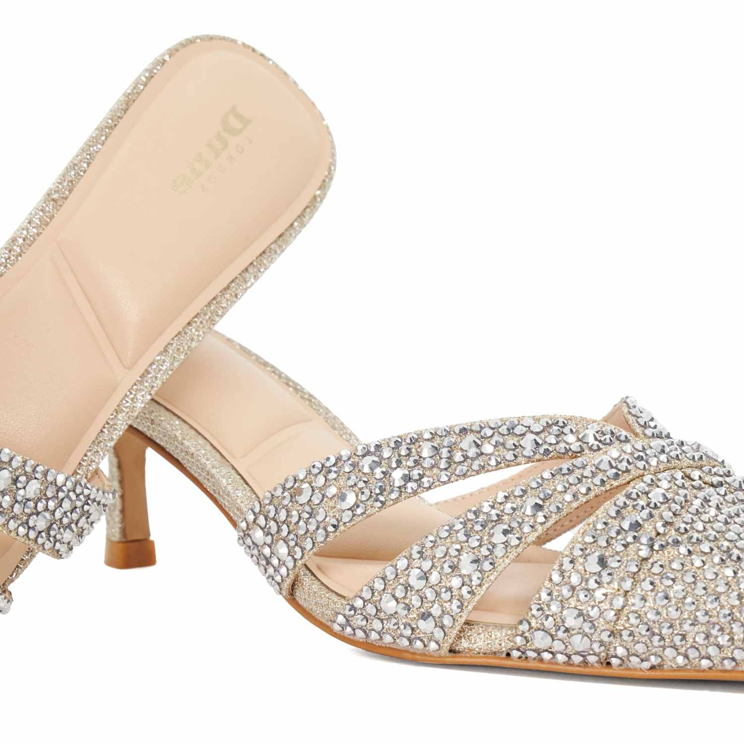 Dune LONDON Pumps 'Calla' in Gold