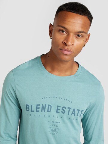 BLEND T-shirt i blå